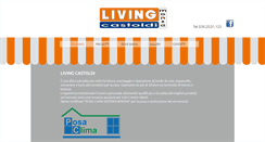 Desktop Screenshot of livingcastoldi.it